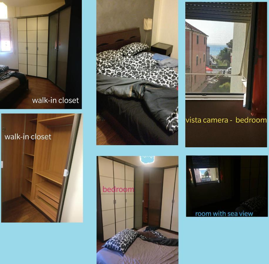 House Of Fly With Sea View, Front The Beach سافونا المظهر الخارجي الصورة